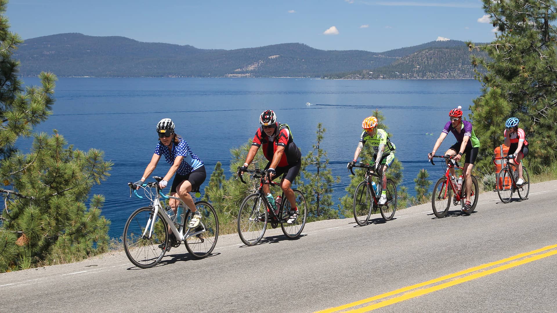 bike around lake tahoe